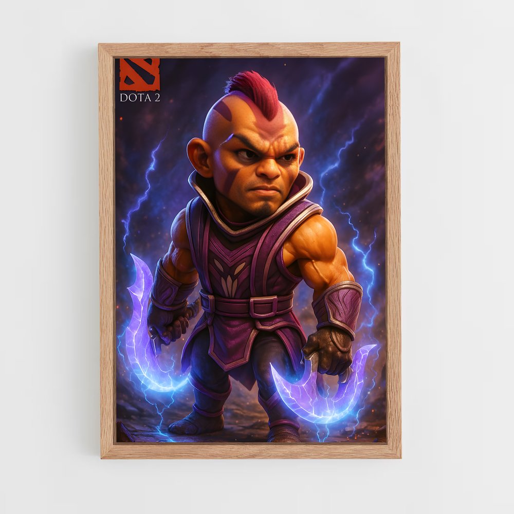 Poster Foudre Mystique – affiche Dota (vue 4)
